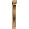 Ekena Millwork Funston Block Smooth Bracket w/ Offset Brace, Western Red Cedar, 5 1/2"W x 40"D x 40"H BKT0604X40X40FST05SWR - alternate 3